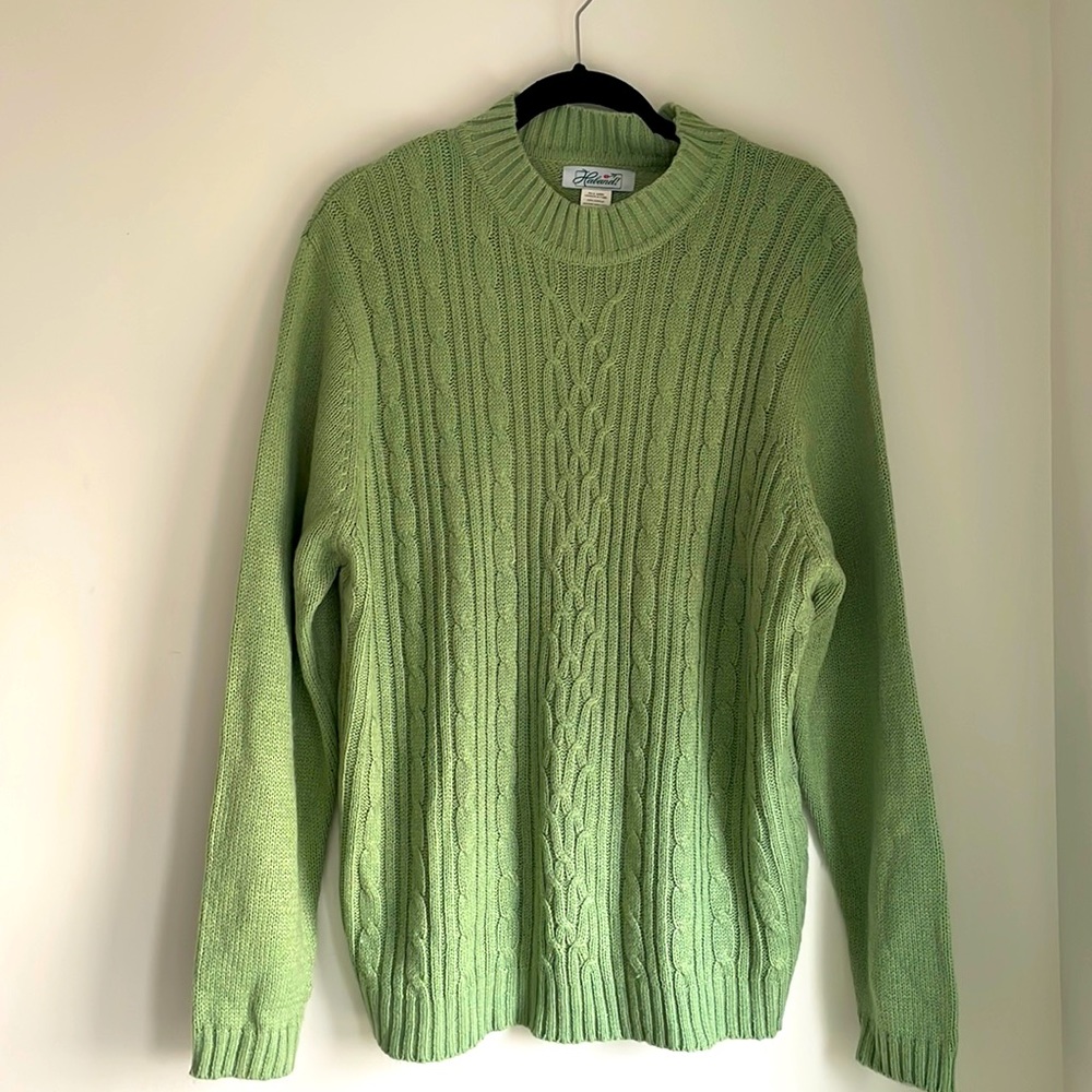 Vintage sage green sweater